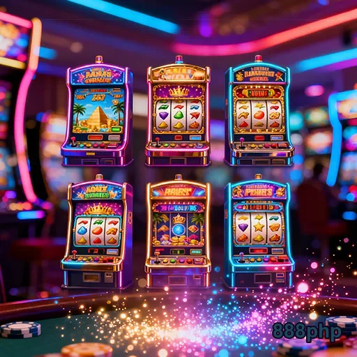 888php slot machines display 3